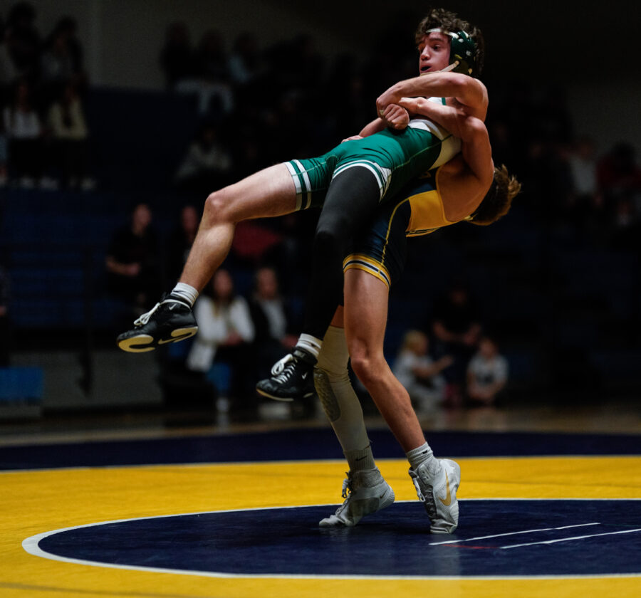 Montoursville wrestling avoids upset to Hughesville thanks to late